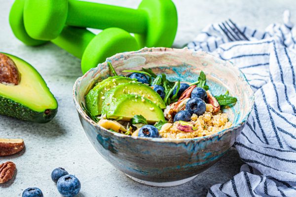 Grain & Greens Wholesome Quinoa Salad with Fresh Berries, Creamy Avocado & Crunchy Nuts – Nutritious, High-Protein Breakfast or Lunch – Packed with Antioxidants, Healthy Fats & Fiber for Energy, Wellness & Delicious Guilt-Free Eating - Image 3